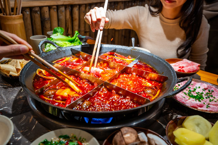 Comida callejera en Chongqing